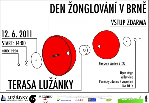 Den žonglování v Brně