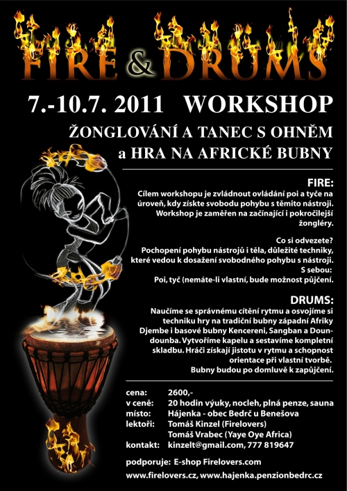 Fire and Drums workshop